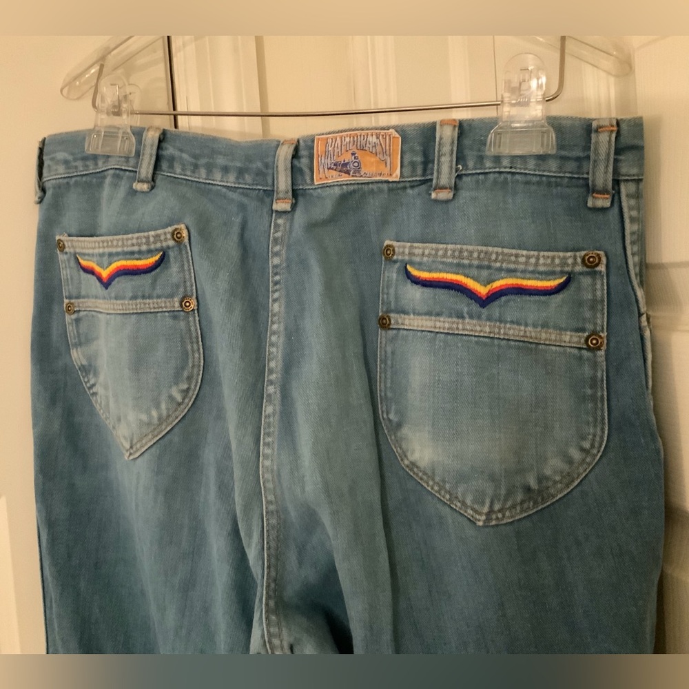 VINTAGE & GROOVY looking jeans. Wrapid Transit by Wrangler. - Picture 7 of 11